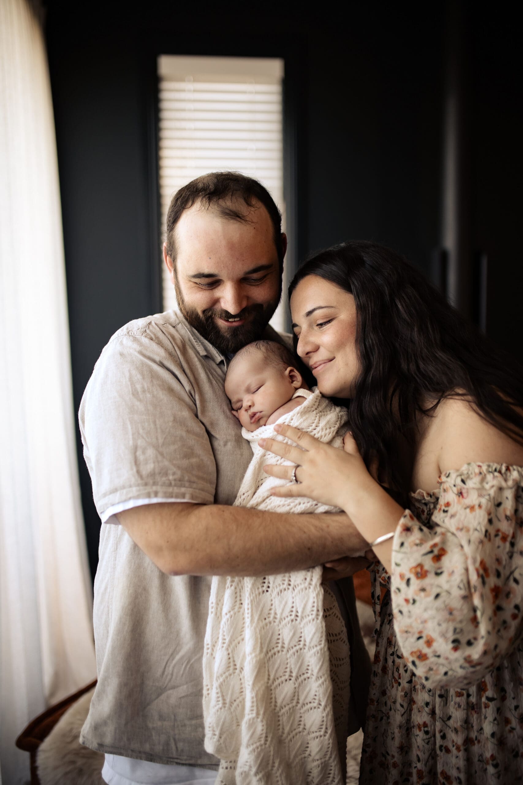 Newborn Baby In Home Photoshoot in Hawkes Bay